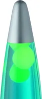 stolní lampa Lava41 cm halogenové sklo/ocel stříbrná/zelená