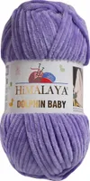 Strickfein Himalaya Dolphin Baby super Bulky Chenille Garn Wolle strickgarn 100 gr 80364 - lila