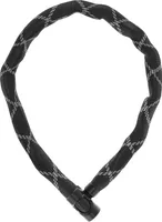 ABUS Kettenschloss IvyTex 6210 – Fahrradschloss mit Kunstfaserummantelung – ABUS-Sicherheitslevel 6 – 110 cm