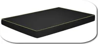 Hundematte Hundebett OAHU Plus 2 Größen 7 Farben (L - 90x60x8cm, Farbe: Grün)