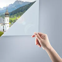 Ouyili Statyczna Folia Okienna Samoprzylepna Nieprzezroczysta 60x200cm