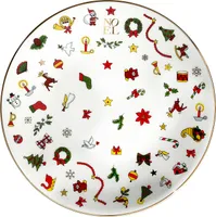 Taitù Noël Oro - Plochý tanier 17 cm