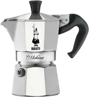 Bialetti BIA290493 Mokina Kaffeebereiter, 1/2 Tasse