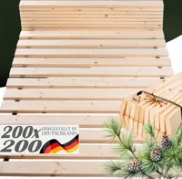 TUGA - Holztech Marken Rollrost Lattenrost  200x200cm 300kg Bettrost