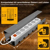 Kabelkanal Organizer - Grau