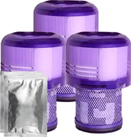 3x HEPA Filter für Dyson V11, SV14 und V15 Staubsauger inklusive Citrusduftperlen