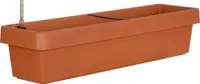 Blumenkasten geli VIVA 80 cm Kunststoff terracotta