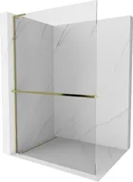 Ścianka Prysznicowa Mexen Kioto+ L 85x200 cm, Złoty, Walk-in