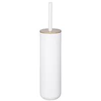 WENKO Toiletten Bürsten Klo Halter Ablage Garnitur Hygiene Bad WC POSA Weiß