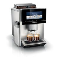 Siemens EQ.9 TQ907D03, Espressomaschine, 2,3 l, Kaffeebohnen, Eingebautes Mahlwerk, 1500 W, Silber, Edelstahl