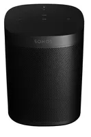 SONOS One Smart Speaker mit integrierter Sprachsteuerung, schwarz