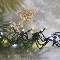 EMOS LED-Weihnachtskette 12m, innen und außen, warm/kaltweiß, Timer D4AN05