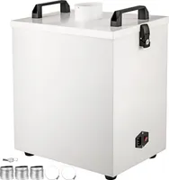 VEVOR čistič vzduchu 80 W pro laserové gravírování, čistič kouře 220 V, laserový gravírovací stroj, čistič prachu, čistič kouře pro CNC lasery, kov odolný proti opotřebení, čistič vzduchu s ventilátorem, proti prachu, kouři