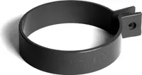 Kunststoff-Auslasstülle Ø 63 mm, Schwarz RAL 9005