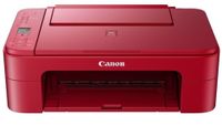 Canon PIXMA TS3352 EUR 3771C046 Farebná, atramentová, multifunkčná tlačiareň, A4, Wi-Fi, červená