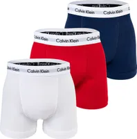 Calvin Klein Boxershorts 3er-Pack - Rot/Weiß/Blau - Größe S