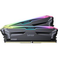Lexar DDR5 32GB Ares 6400/heatsink/RGB/ligthing 2x16GB Black intern