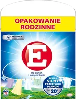 E, Proszek do prania białych i jasnych tkanin, 4,125 kg