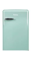 Amica VKS 15623 M, Vollraum-Kühlschrank im Retro Design, 85 cm Höhe, fresh mint, Energieeffizienzklasse A++