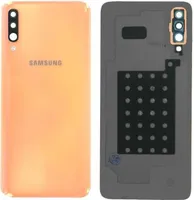 Original Samsung Galaxy A50 A505 Akkudeckel Backcover Coral Orange Akzeptabel