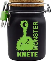 Spardose Geld Geschenk Ideen Monster Knete Schwarz Grün Größe L 1 Liter