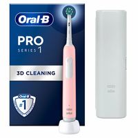 Oral-B Pro Serie 1 Elektrische Zahnbürste Rosa 3 Modi + Etui
