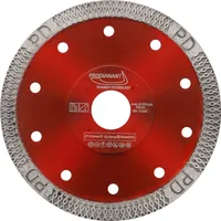 PRODIAMANT Diamanttrennscheibe 125mm Fliese, Feinsteinzeug für Winkelschleifer