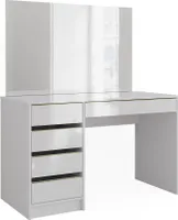 Vicco Toaletní stolek Sherry, 120 cm se zrcadlem, Bílá