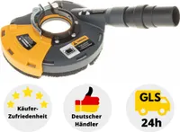 Absaughaube für Winkelschleifer Absaugschutzhaube Universal 125mm PM-OSK-125T