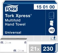 Papírové ručníky TORK 150100 Xpress® H2 Universal Interfold 1-ply 4 830 ručníků