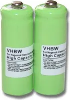 vhbw 2x Akku kompatibel mit Hagenuk Classico schnurlos Festnetz Telefon (400 mAh, 1,2 V, NiMH)