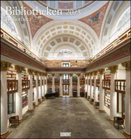 Bibliotheken 2023 - Wand-Kalender - 45x48