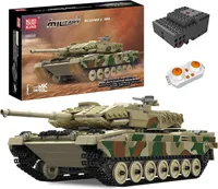 Ferngesteuerter Tank MOC Klemmbausteine 1091  PCSBausteine Mould King 20020