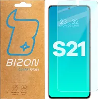 Gehärtetes Glas für Galaxy S21, Bizon Glass Clear