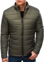 Deoti Herren gesteppt Jacke Rudolf dunkelgrün MIT