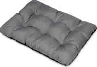 Hundebett Hundekissen Hundematratze Tierbett für Kleine, Mittlere und Grosse Hunde - Wasserdicht, Waschbar - Größe M - Grau