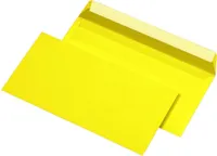 100 Mailmedia® Briefumschläge Din lang gelb haftklebend