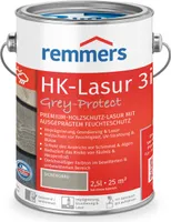 Remmers HK-Lasur 3in1 Grey-Protect silbergrau (RC-970) 2,5 l, Holzlasur aussen