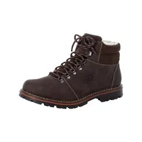 Rieker Herren Stiefelette Warmfutter Schnürung 37733, Größe:42 EU, Farbe:Braun