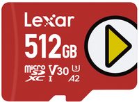 Lexar Play UHS-I 512 GB GB, micro SDXC, Flash-Speicher Klasse 10