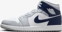 Nike Air Jordan 1 Mid "Wolf Grey Midnight Navy" Niebieski, Rozmiar: 40