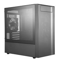 Cooler Master MasterBox NR400 - Mini Tower - PC - Plastik - Stal - Szkło hartowane - Czarny - Micro ATX,Mini-ITX - Gaming