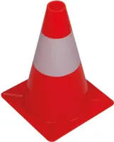 Perel - Startovací kužel 30 cm červený bílý | 1 kus