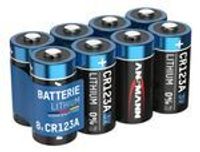 ANSMANN CR123A 3V Lithium Batterie, 8 Stück