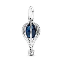 PANDORA Charm Anhänger "Blauer Heißluftballon" 798064NMB