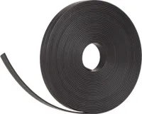 2DOBOARD Magnetband (Nicht Selbstklebend) um Linien auf Whiteboard zu erstellen (Schwarz 5m Länge 10 mm Breite) für Magnettafeln, Kühlschränke, Plantafeln und Whiteboards