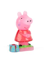 Kerze Tortendeko Peppa Wutz bunt 8 x 3,5 x 5,5 cm