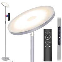 Anten Dimmbar LED Stehlampe, 3300LM 30W Deckenfluter Leselampe Standleuchte mit Fernbedienung & Touch-Steuerung,für Wohnzimmer Schlafzimmer Büro