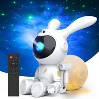 LED-Sternenhimmel Galaxie Nachtlicht Projektor, Timer und Fernbedienung, 360° drehbarer Sternenlicht Für Schlafzimmer und Decke, Geschenk für Kinder(1