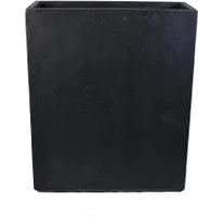 KÖHKO® Blumenkübel Raumteiler aus Fieberglas übertöpfe Pflanzkübel für Innen und Draußen 55x22x65 cm Anthrazit